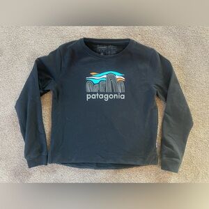 Patagonia Black Sweatshirt Crewneck